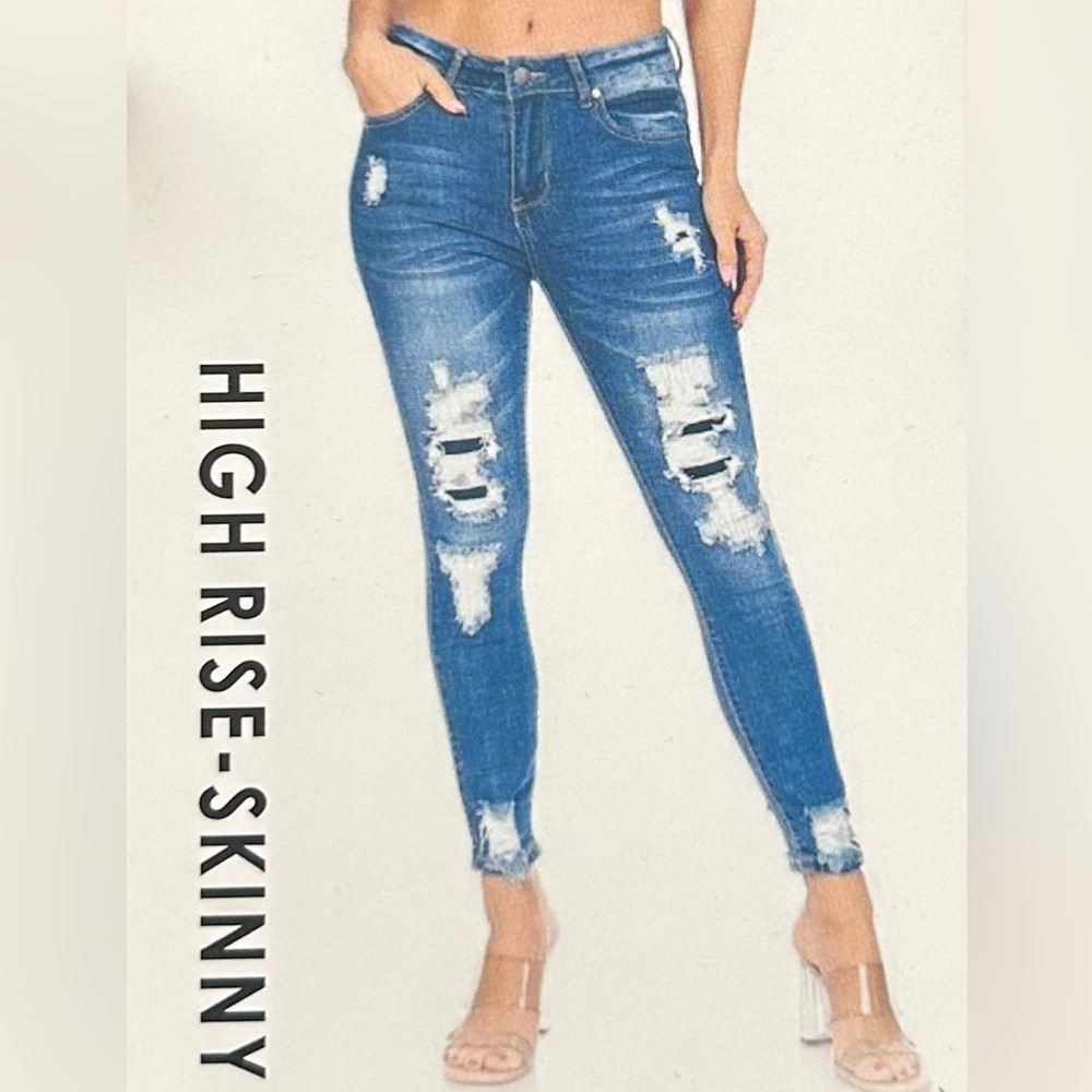 Between Us High Rise Skinny Jeans